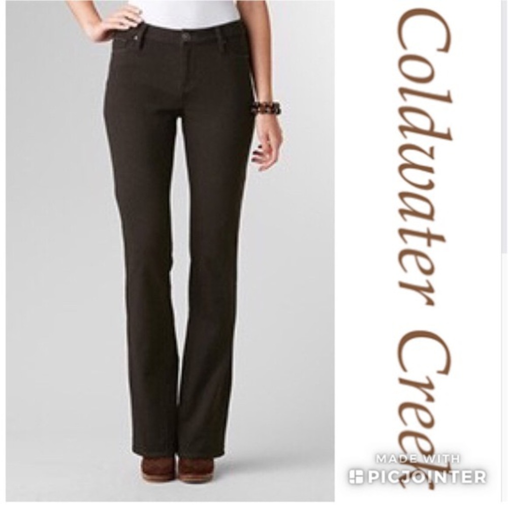 Coldwater Creek Black Jeans - NEW